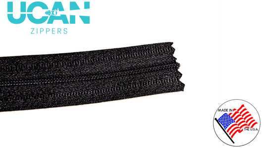 #3 Coil Zipper - Made in U.S.A. - By the Foot