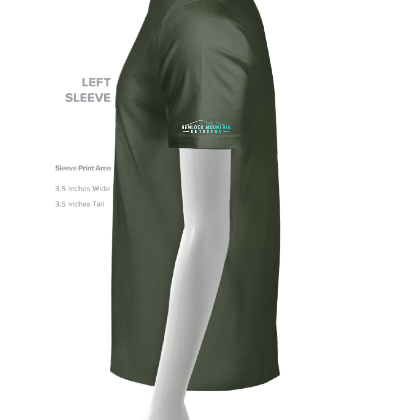 MILITARY GREEN - SLEEVE_LEFT