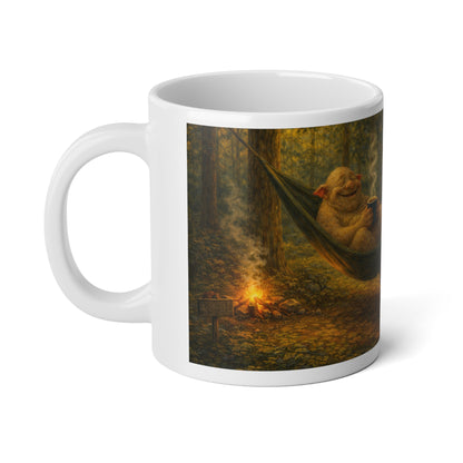 Happy Squonk Forest Mug – 20 oz Ceramic