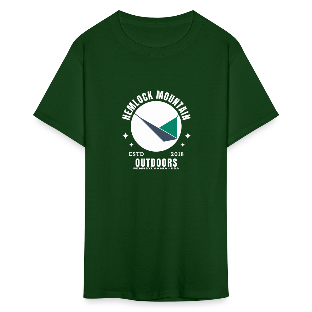 Established 2018 HMO Tee - forest green