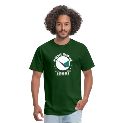 Established 2018 HMO Tee - forest green