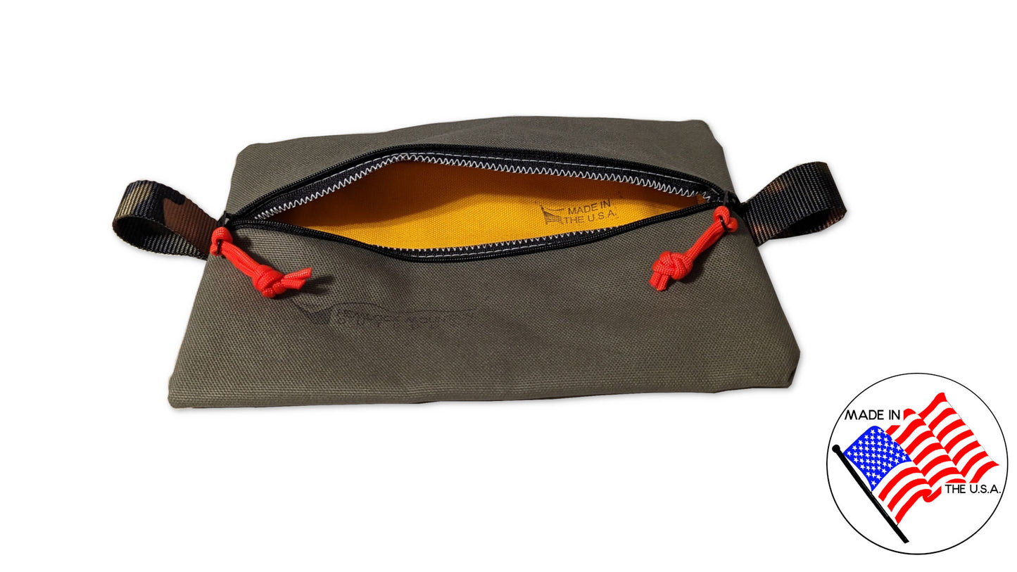 MidZip Canvas Pouch