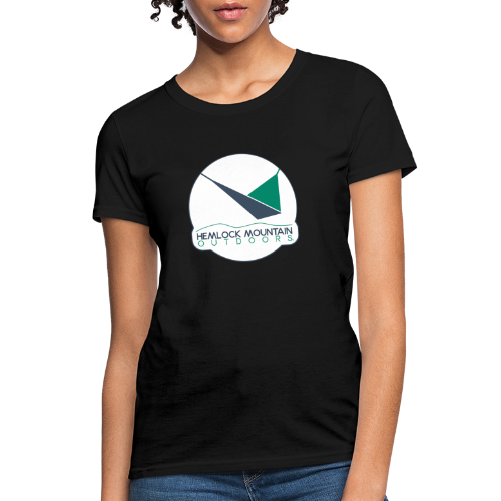 Hemlock Mountain Outdoors Logo Women's T-Shirt - black