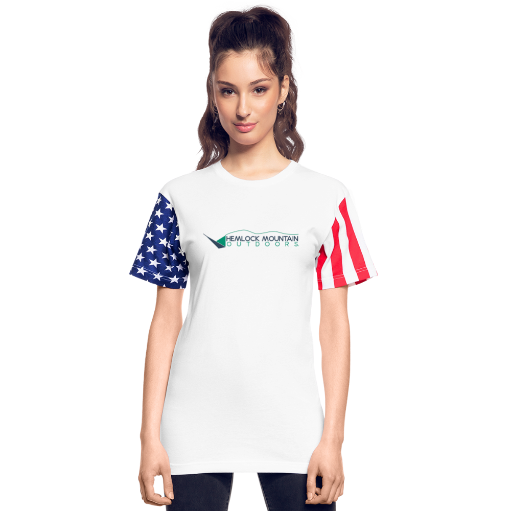 Stars & Stripes Hemlock Mountain Outdoors T-Shirt - white