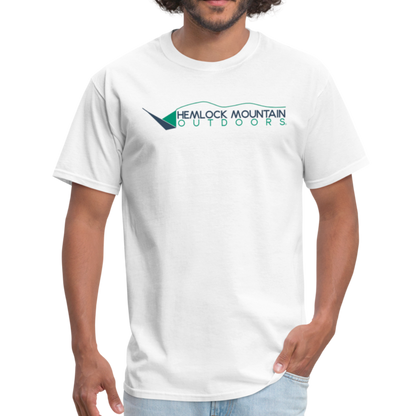 Hemlock Mountain Outdoors Unisex Classic T-Shirt - white