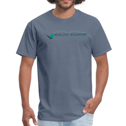 Hemlock Mountain Outdoors Unisex Classic T-Shirt - denim