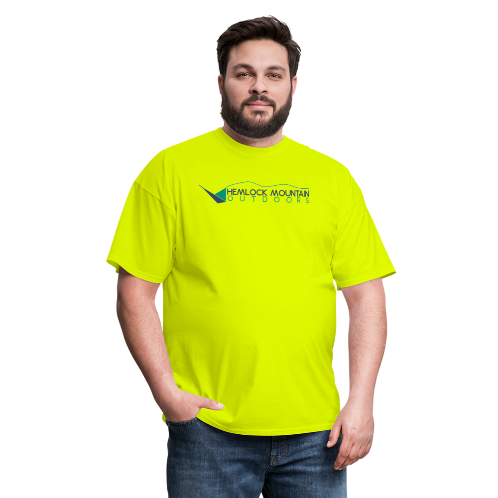Hemlock Mountain Outdoors Unisex Classic T-Shirt - safety green